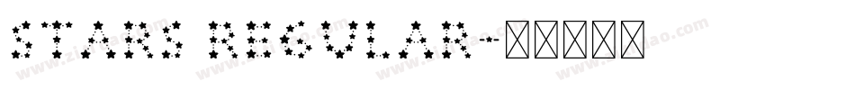 Stars Regular字体转换
